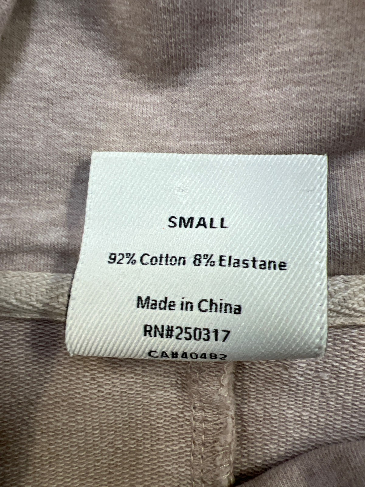 Varley Women’s Beige Cinch Waist Long Sleeve Athletic Shirt - S