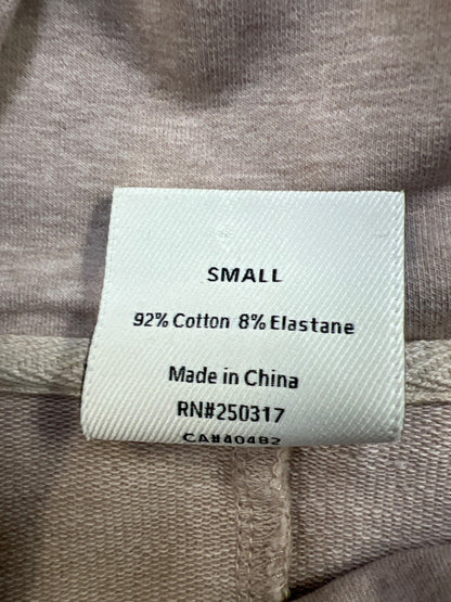 Varley Women’s Beige Cinch Waist Long Sleeve Athletic Shirt - S