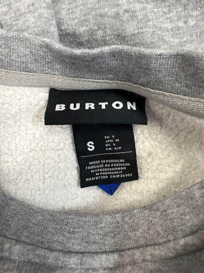 Burton Men’s Gray Fleece Crewneck Sweatshirt - S