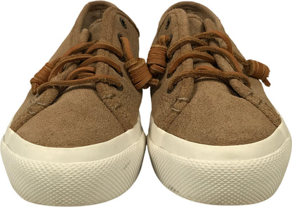 Sperry Top-Sider Women’s Beige Suede Sky Snail Platform Sneakers - 6