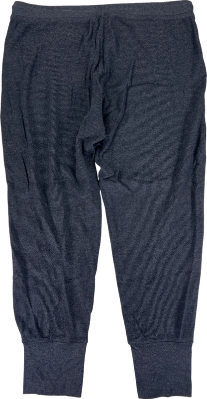 Banana Republic Women’s Black Waffle Knit Pajama Lounge Pants - L