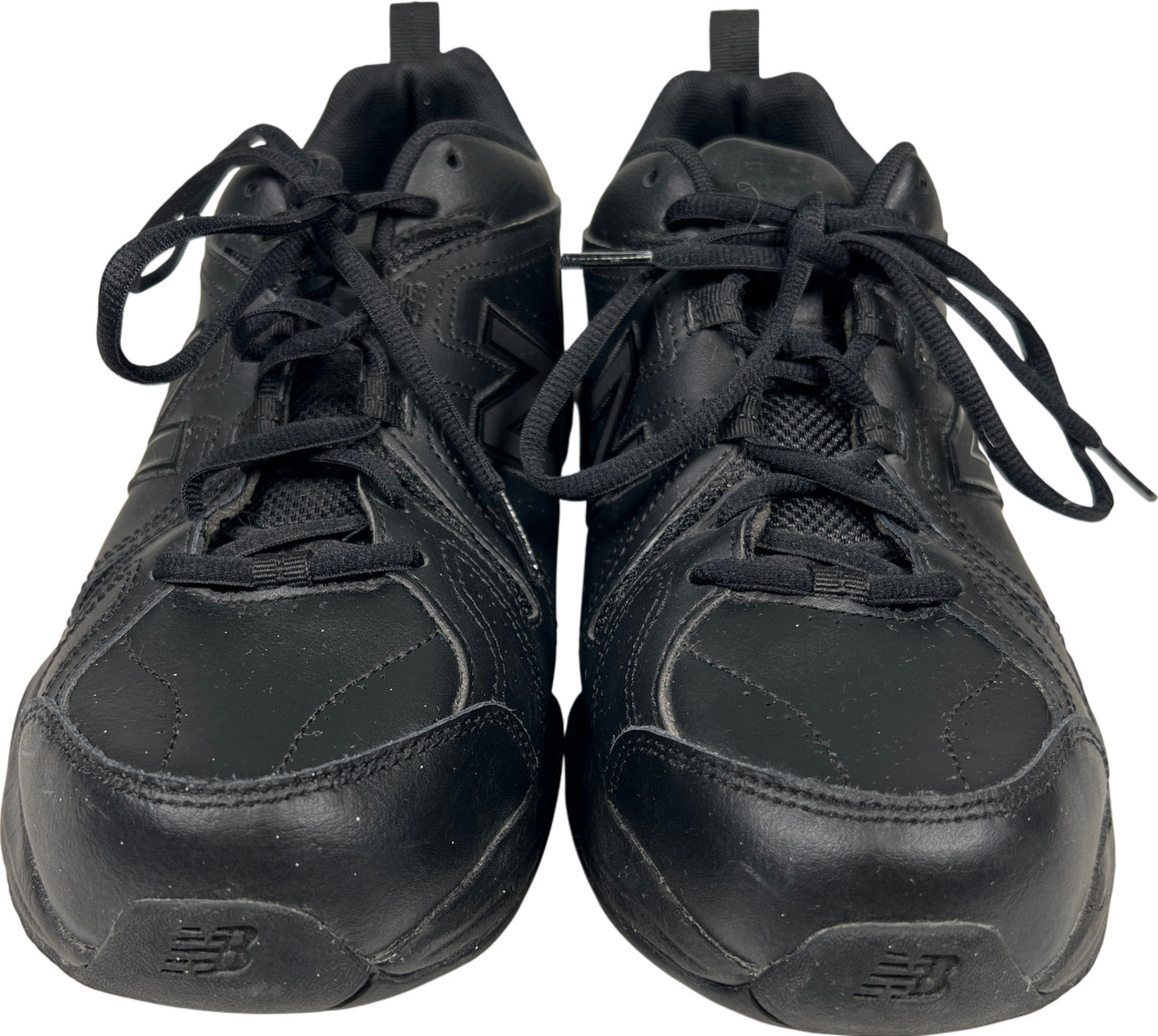 New Balance Women’s Black Leather 608 Lace Up Athletic Shoes - 11