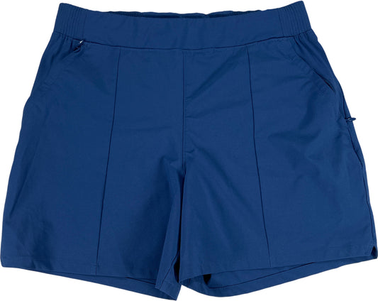 Columbia Women’s Blue Tidal Sands II Pull On PFG Athletic Shorts - S