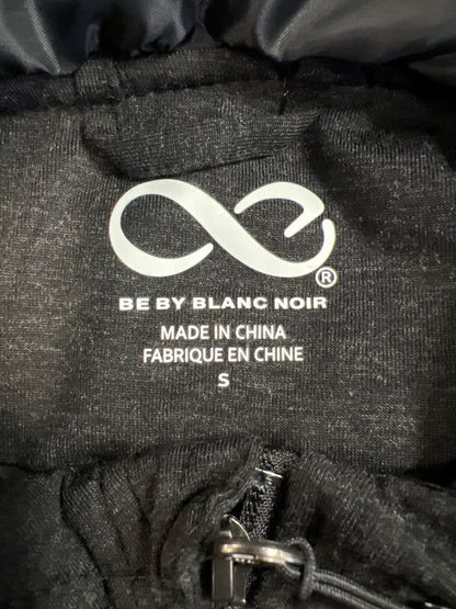 Be by Blanc Noir Women’s Black Hooded Sleeveless Puffer Vest - S