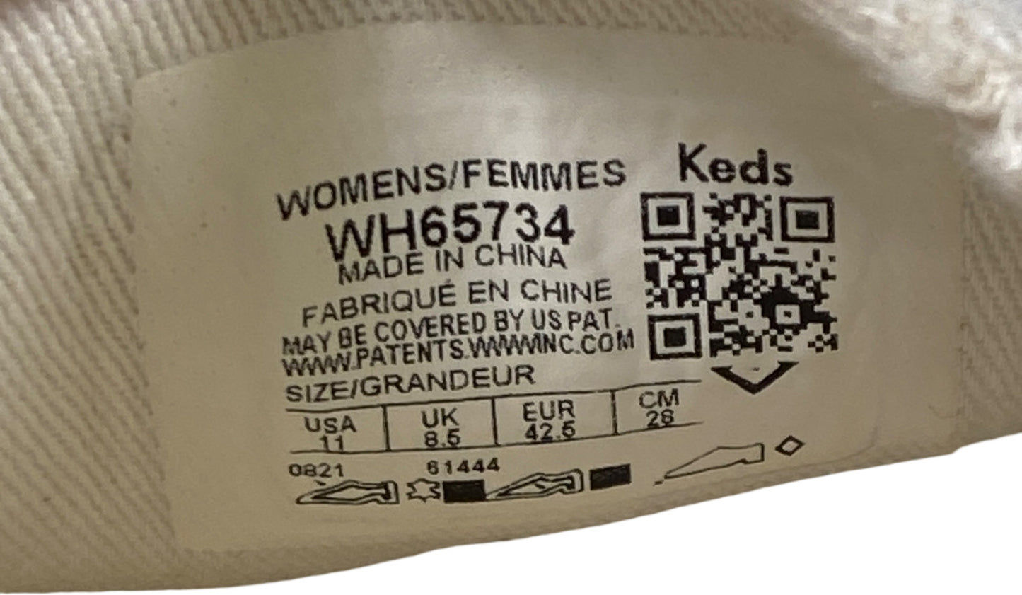 Keds Women’s Tan/Brown Suede Shearling Lined Double Decker Slip On Mules - 11