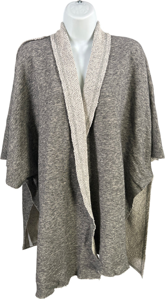 Eileen Fisher Women’s Gray The Fisher Project Shawl Cape -S/M