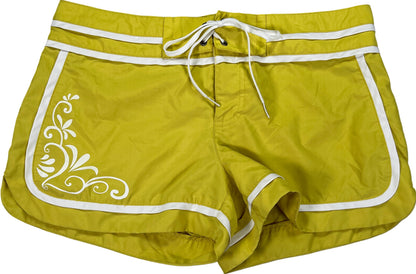 Athleta Women’s Yellow Longboard Swim Shorts - 8
