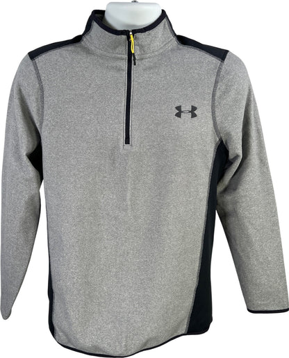 Under Armour Men’s Gray ColdGear Infrared Fleece 1/4 Zip Pullover Sweatshirt - S