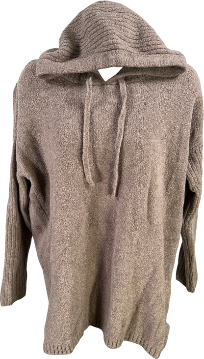 Pure J.Jill Women’s Gray Long Sleeve Hooded Sweater - XS