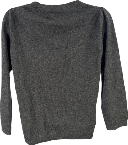 Victor by Victor Alfaro Women’s Gray Cashmere Button Up Cardigan Sweater - S