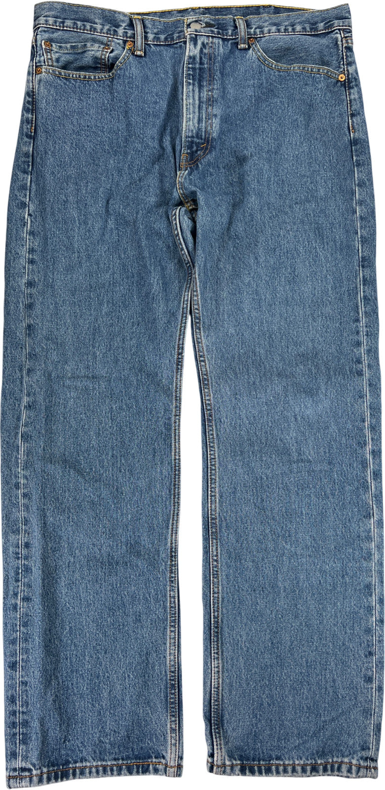 Levi’s Men’s Light Wash 505 Regular Fit Denim Jeans - 38x32