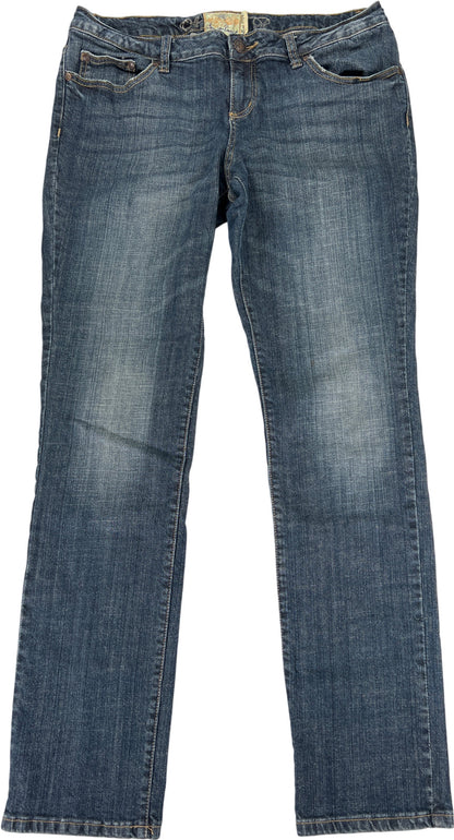 American Rag Women’s Juniors Medium Wash Straight Leg Jeans - 13