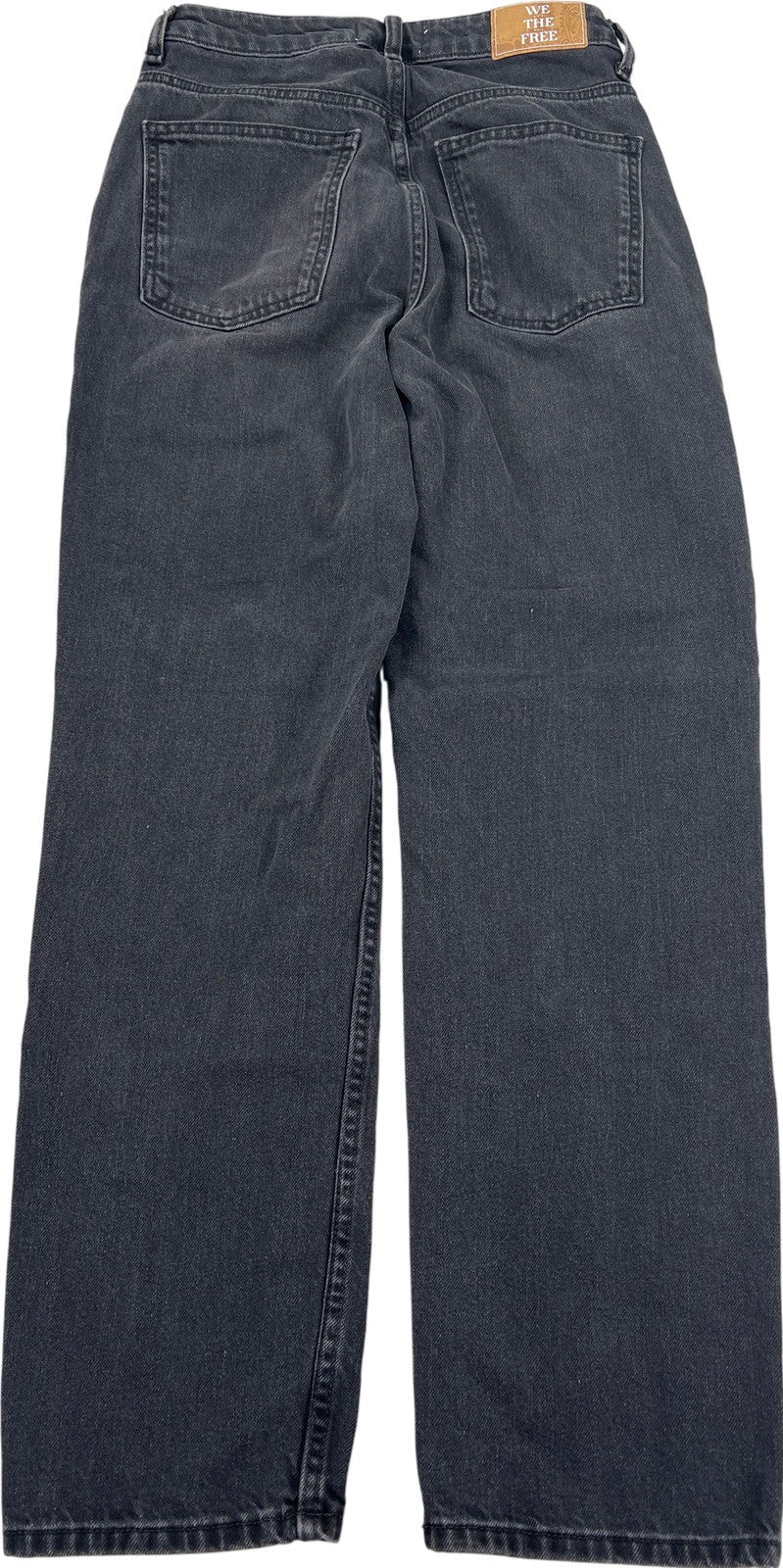We The Free Women’s Black Straight Leg Denim Jeans - 27