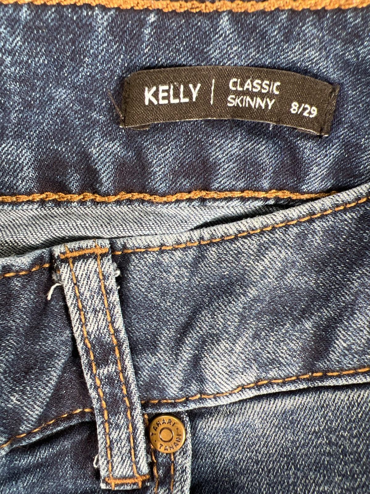 Tahari Women’s Dark Wash Kelly Classic Skinny Jeans - 8/29