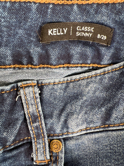 Tahari Women’s Dark Wash Kelly Classic Skinny Jeans - 8/29