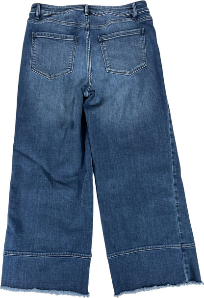 J.Jill Women’s Medium Wash High Rise Full Leg Crop Leg Jeans - 6