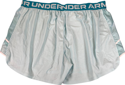 Under Armour Women’s Blue Loose Fit Play Up Unlined Athletic Shorts - Plus 3X