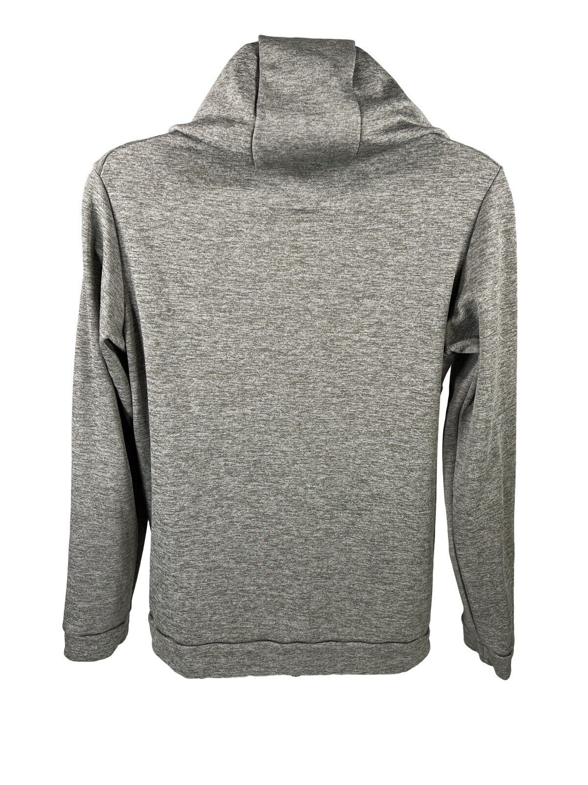 Nike Men's Gray Dri-Fit Fleece Lined Pullover Hoodie - M
