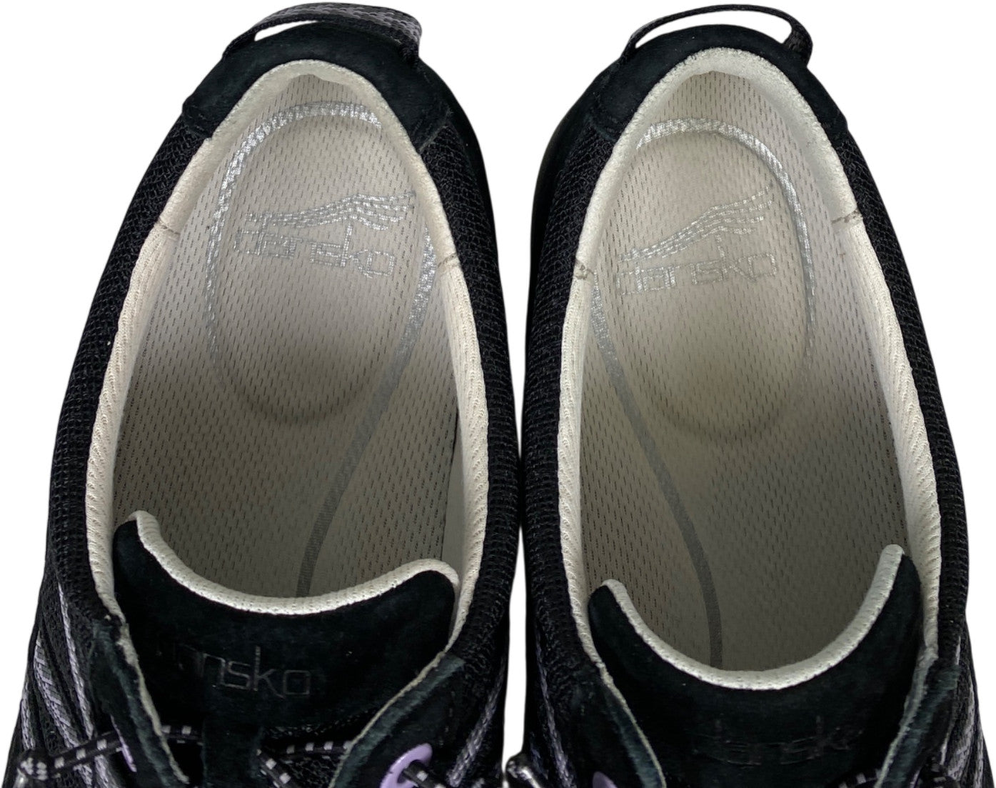 Dansko Women’s Black Suede Harlyn Slip On Walking Shoes - 38/US 8.5