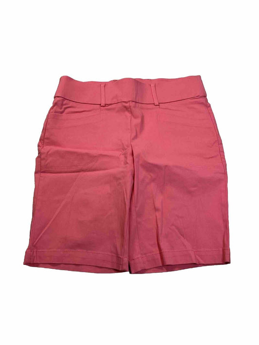 Callaway Women's Pink Opti-Dri Knee Length Athletic Golf Shorts - M