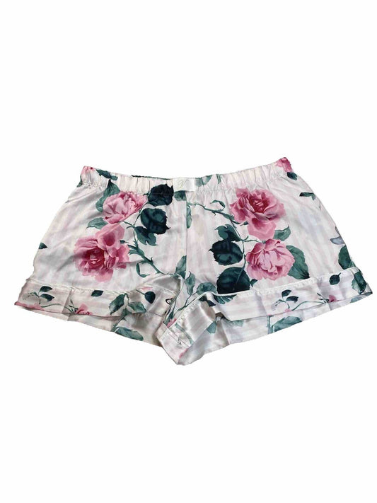 NEW Victoria's Secret Pink Floral Satin Sleep Shorts - XL