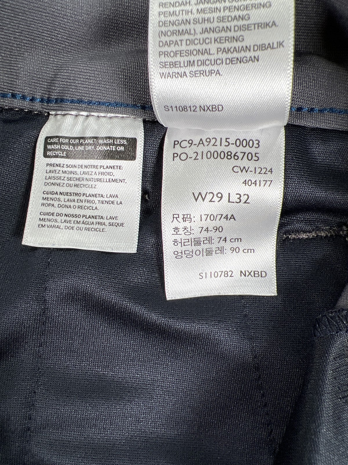 Levi’s Men’s Gray Engineered for Movement Chino Standard Taper Pants - 29x32