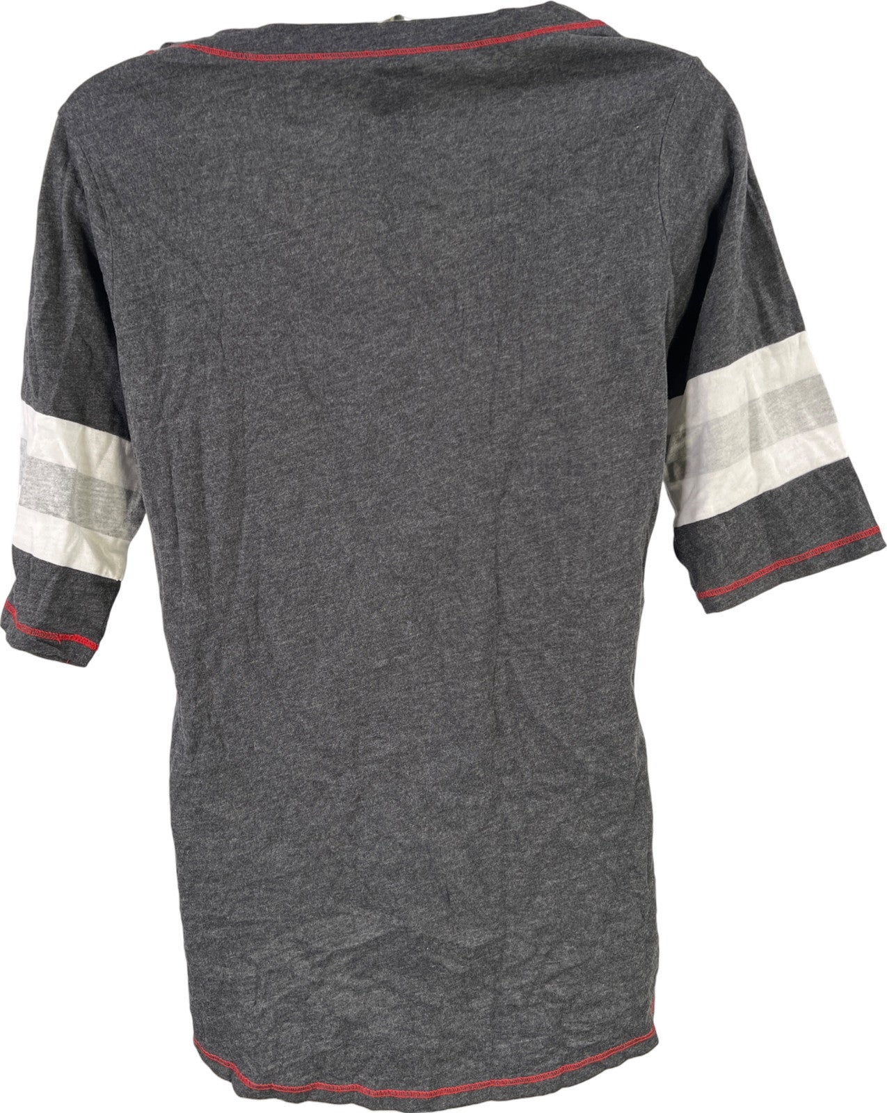 NHL Women’s Gray/Red Detroit Red Wings Short Sleeve T-Shirt - L