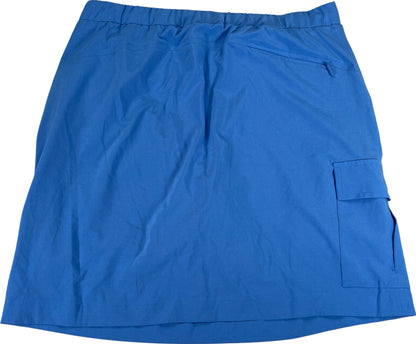 Chico’s Zenergy Women’s Blue Drawstring Lined Athletic Skort - 0/US 4