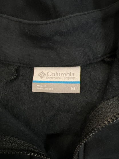 Columbia Women’s Black Fleece Lined Basic Full Zip Mid Layer Jacket - M