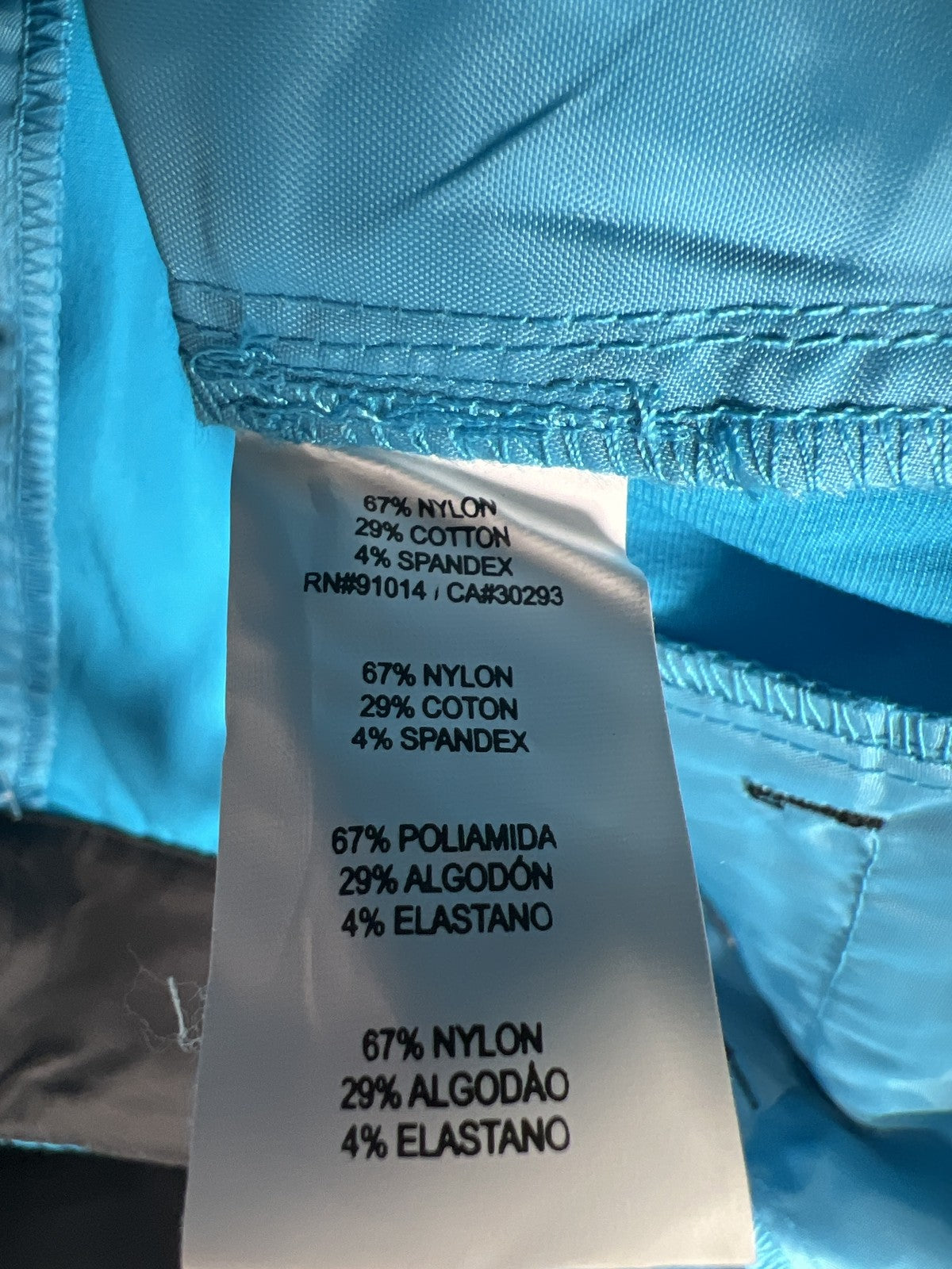 NEW EP Sport Women’s Tile Blue Fast Track Athletic Shorts - 4