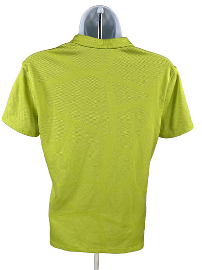 Nike Women's Cyber Green Course Jacquard Golf Polo Shirt - M
