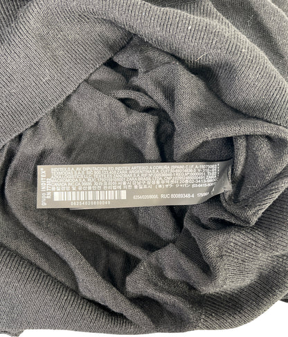 NEW Zara Women’s Black Knitwear Halter Tie Sweater - L