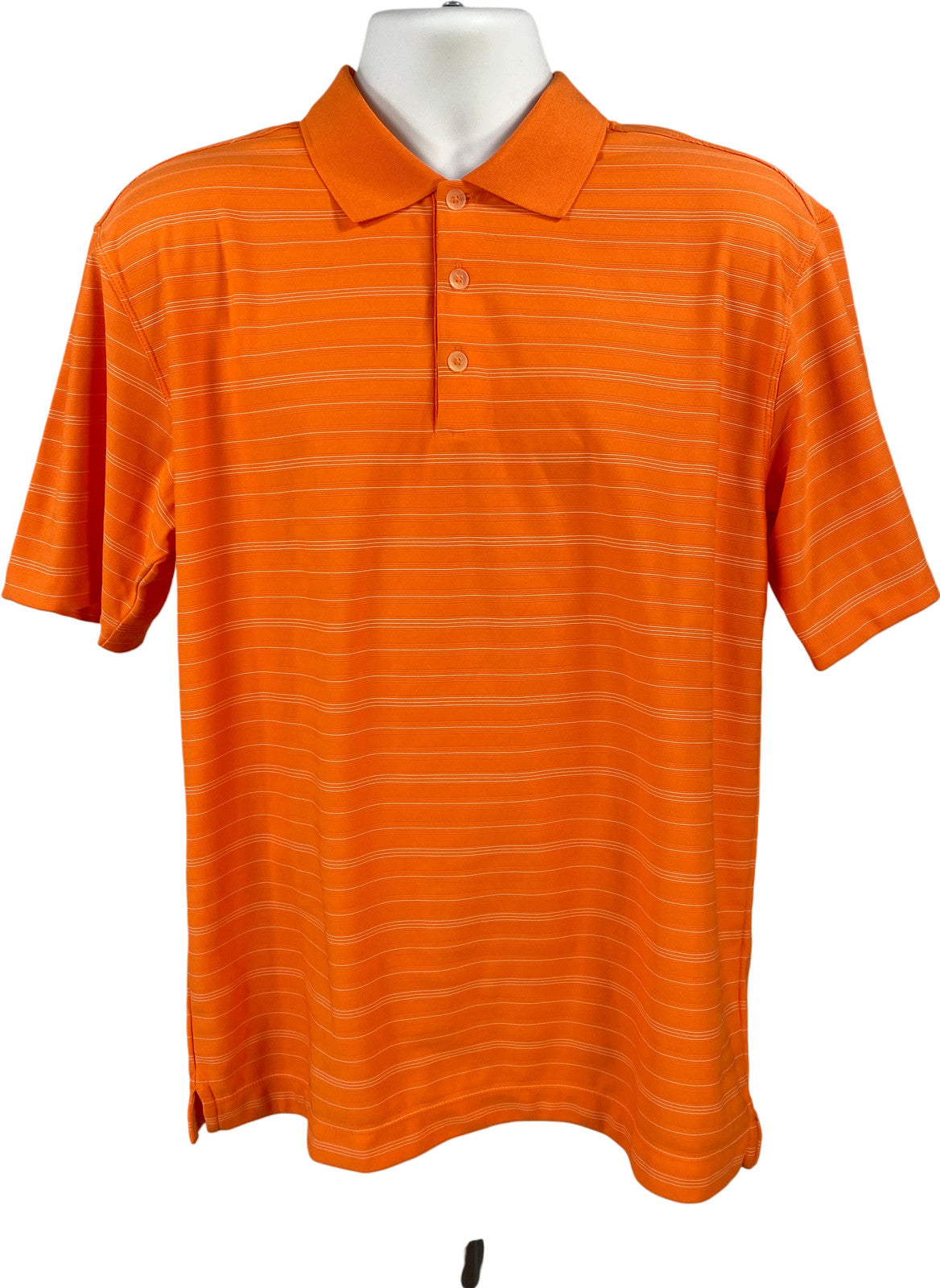 Nike Golf Men’s Orange Fit Dry Short Sleeve Athletic Polo - M