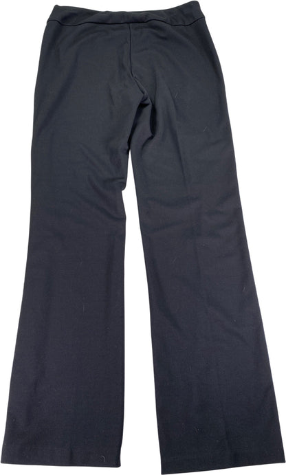 Larry Levine Women’s Black Stretch Bootcut Pull On Pants - M