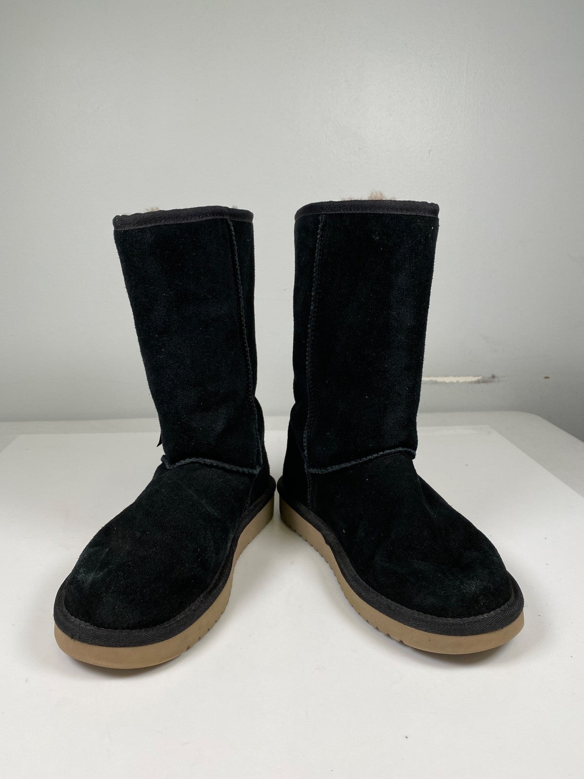 Koolaburra by UGG Women’s Black Victoria Tall Shearling Boots - 6