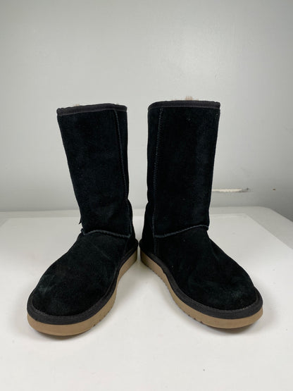 Koolaburra by UGG Women’s Black Victoria Tall Shearling Boots - 6