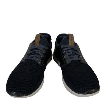 Skechers Men's Black/Blue Relaxed Fit Slip On Athletic Sneakers - 11