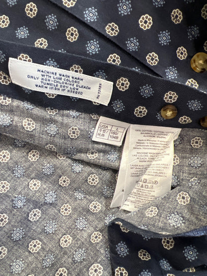 Brooks Brothers Men’s Blue Regent Button Up Shirt - L