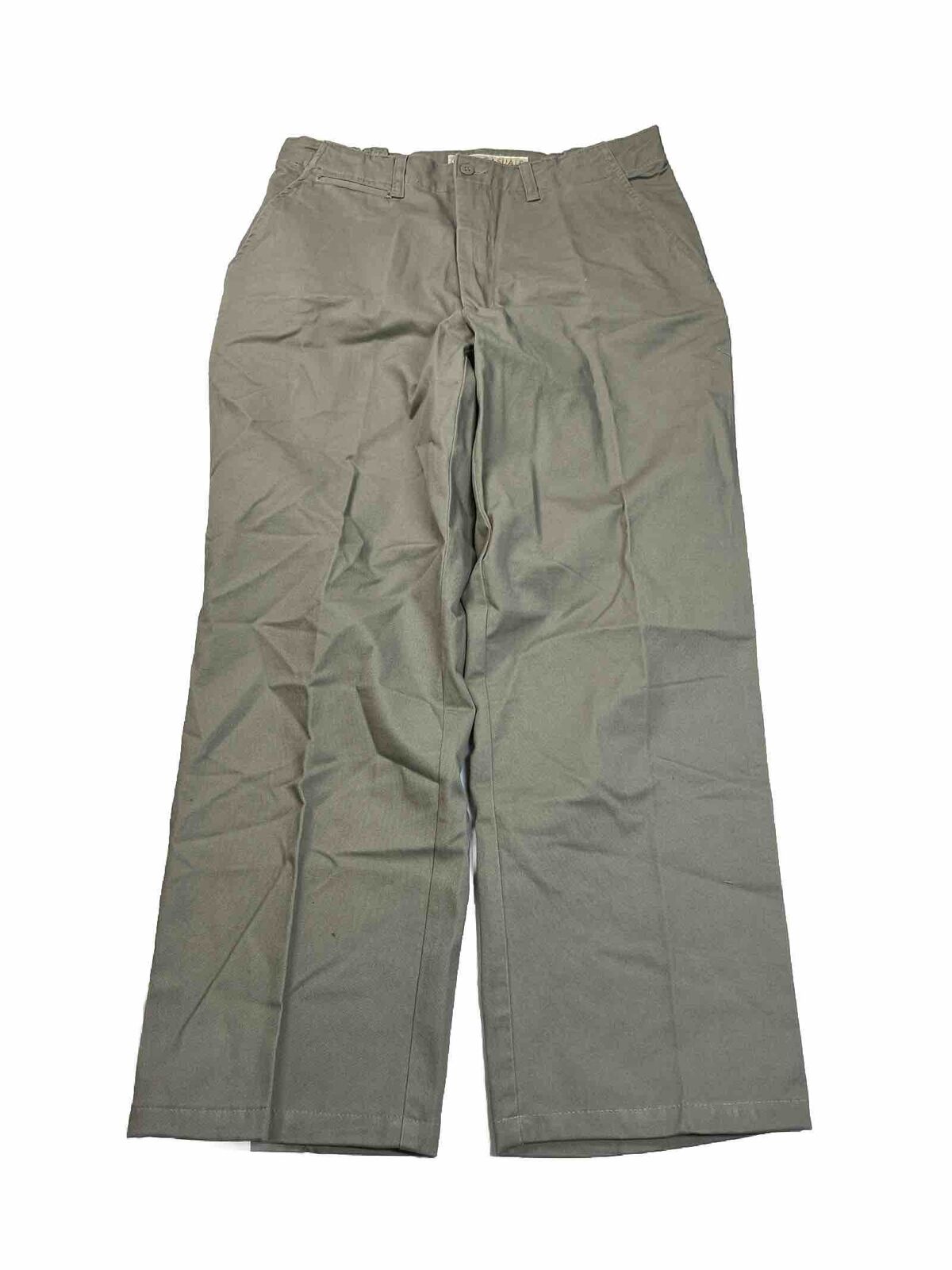 NEW Cabela's Men's Brown Aged Khaki Side Elastic Pants - 34x32