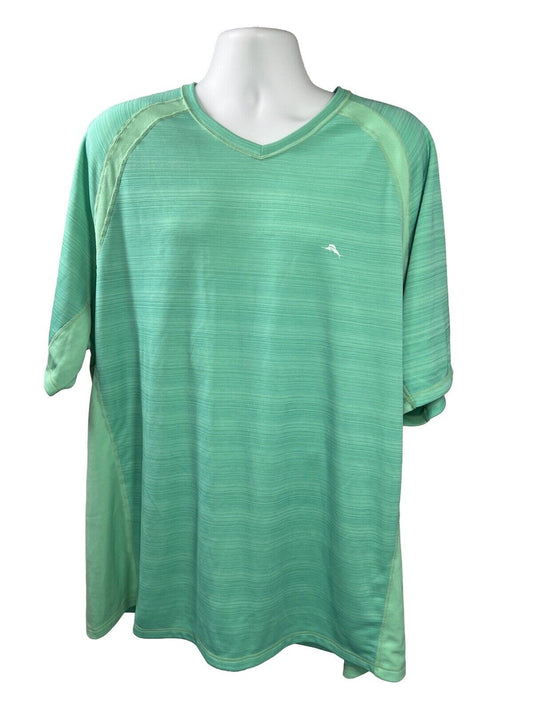 Tommy Bahama Men's Green Island Zone Reversible Short Sleeve Shirt - 3XL