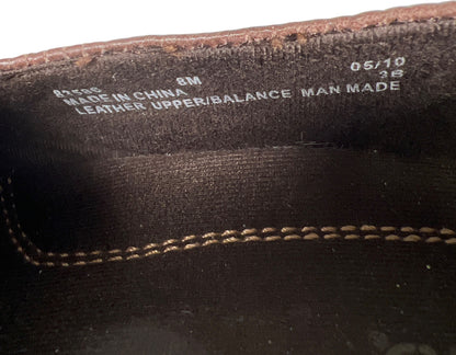 Clarks Women’s Brown Leather Slip On Heels - 8