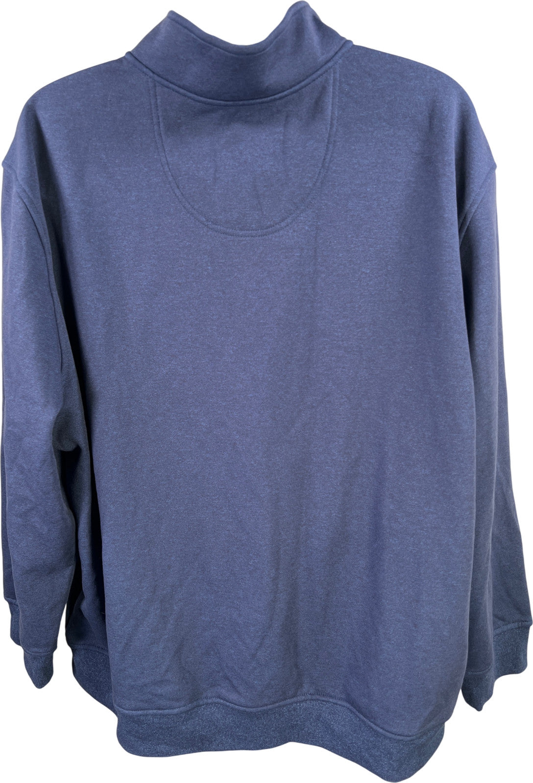 Izod Men’s Blue Advantage Performance Stretch 1/4 Zip Pullover Sweater - 3XL