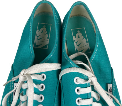 Vans Women’s Blue Low Top Canvas Lace Up Sneakers - 6.5