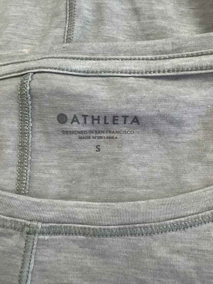 Athleta Women’s Gray Lightweight Crewneck Long Sleeve Shirt - S
