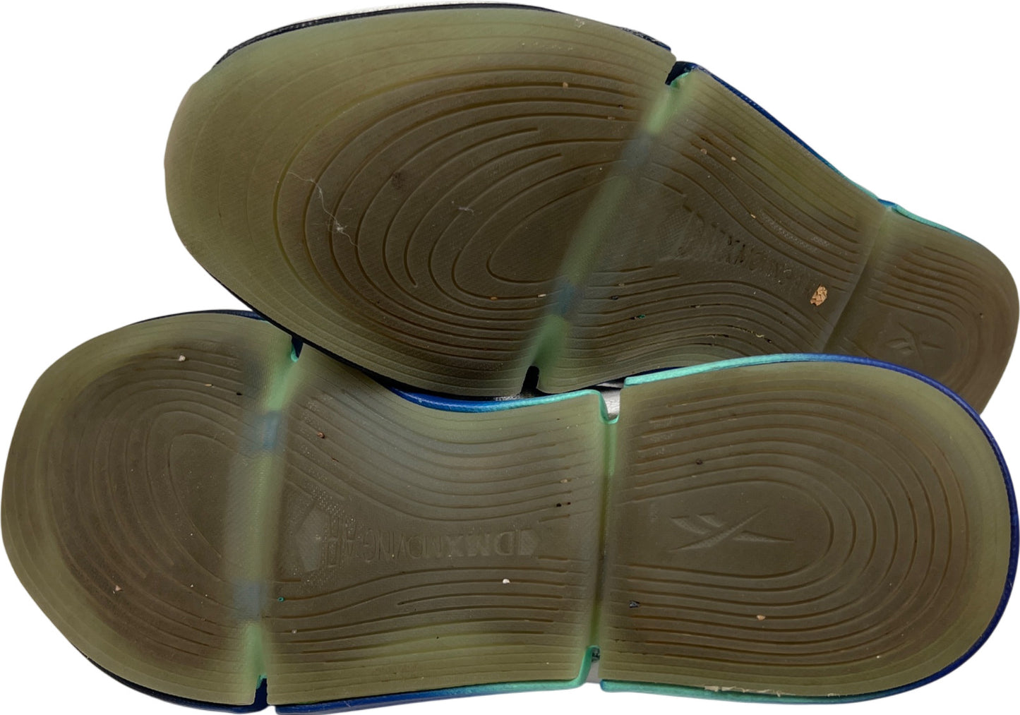 Reebok Women’s Gray/Blue DMX Moving Air Lace Up Athletic Shoes - 8.5