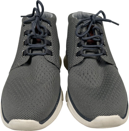 Johnston and Murphy Men’s Gray Amherst Lug Knit Chukka Boots - 10