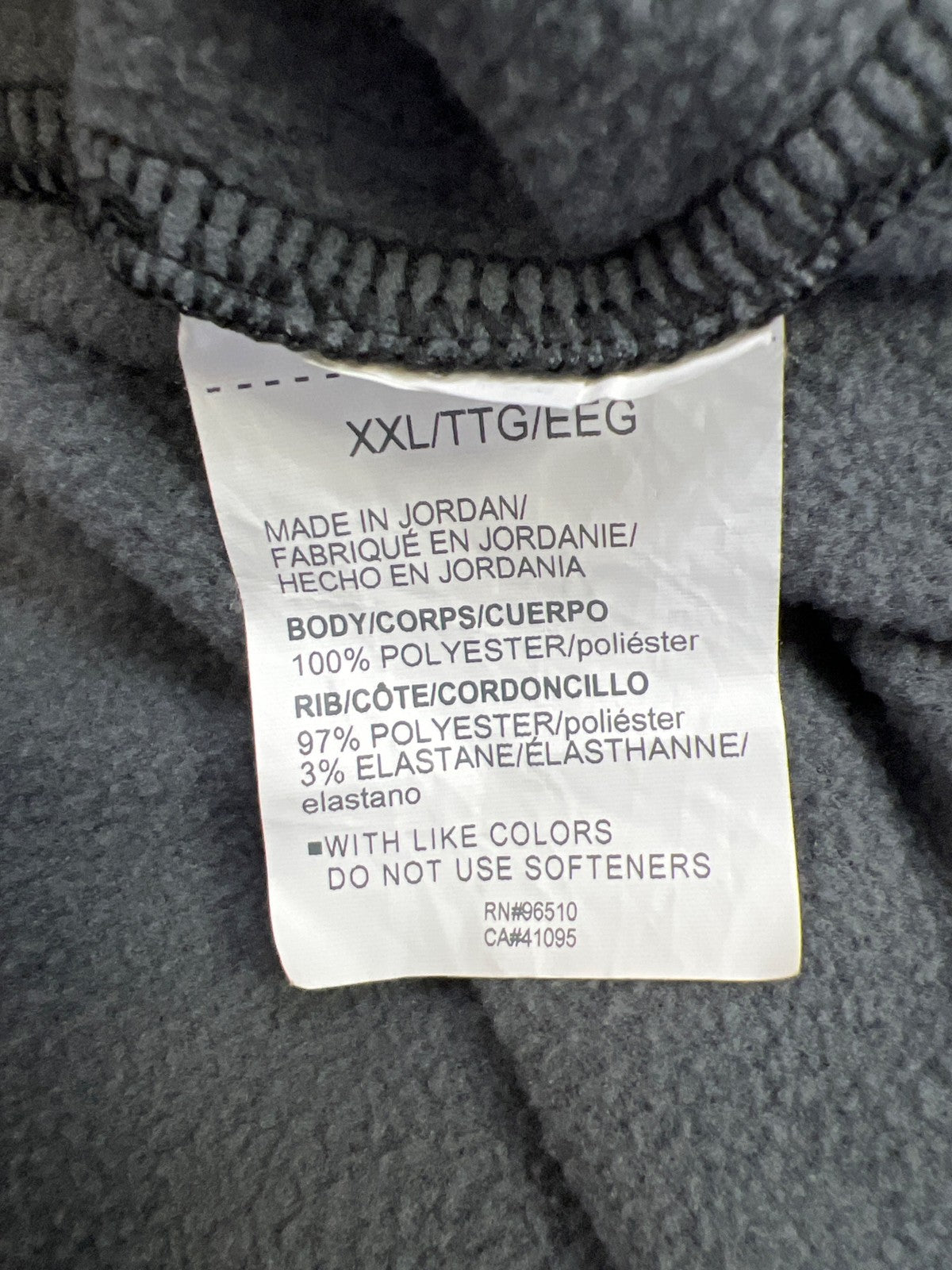 Under Armour Men’s Black/Gray Heather ColdGear 1/2 Zip Pullover Sweatshirt - XXL