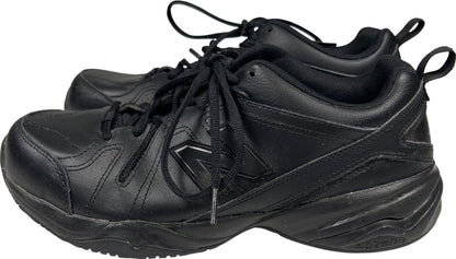 New Balance Women’s Black Leather 608 Lace Up Athletic Shoes - 11