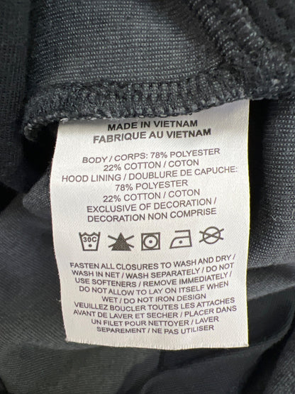 Nike Jordan Men’s Black Sport Air Full Zip Hooded Sweatshirt - XS