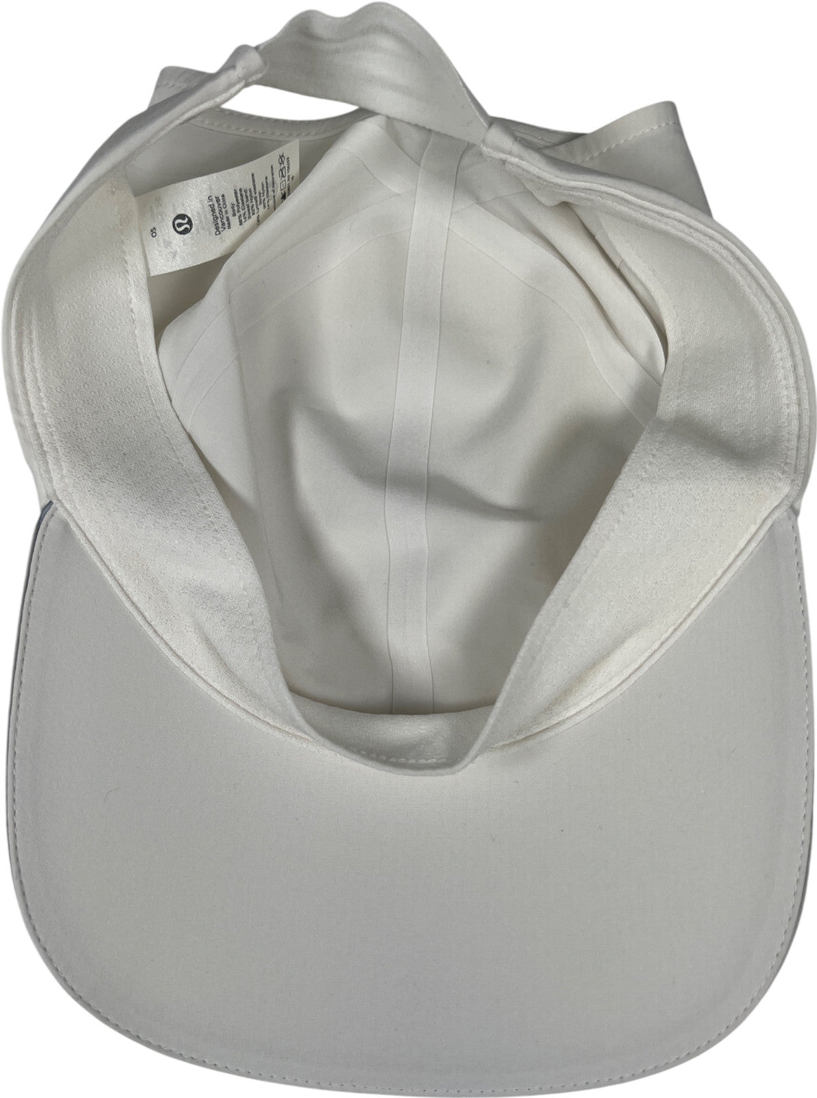 Lululemon Women’s White Fast Free Lightweight Stretch Running Hat - One Size